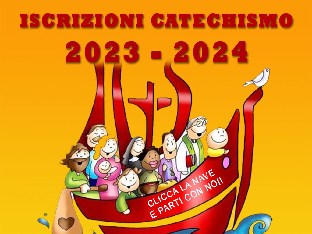 Iscrizione Catechismo anno 2023 2024